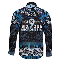 Micronesia FSM 691 Family Matching Off Shoulder Short Dress and Hawaiian Shirt Respect Culture LT05 - Polynesian Pride