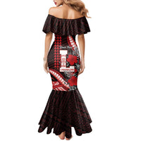 Personalized Hawaii Lahainaluna High School Mermaid Dress Tribal Tattoo With Hibiscus Flowers LT05 - Polynesian Pride