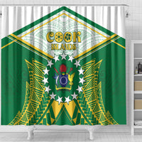 Cook Islands Ra o te Ui Ariki Shower Curtain Polynesian Pattern