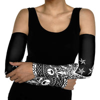 Black Philippines Sun Star Arm Sleeves Igorot Tribal Inspiration