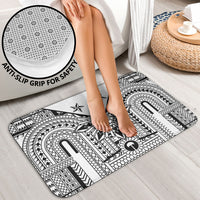 White Philippines Sun Star Bathroom Set Igorot Tribal Inspiration
