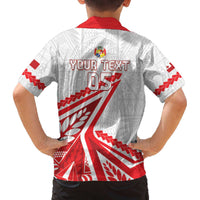Custom Tonga Rugby 2024 Pacific Family Matching Puletasi and Hawaiian Shirt Go Ikale Tahi LT05 - Polynesian Pride