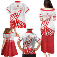 Custom Tonga Rugby 2024 Pacific Family Matching Puletasi and Hawaiian Shirt Go Ikale Tahi LT05 - Polynesian Pride