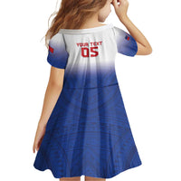 Custom Samoa Rugby 2024 Pacific Family Matching Short Sleeve Bodycon Dress and Hawaiian Shirt Go Manu Samoa LT05 - Polynesian Pride
