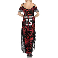 Custom Flying Fijians Rugby 2024 Pacific Family Matching Summer Maxi Dress and Hawaiian Shirt Go Fiji LT05 - Polynesian Pride