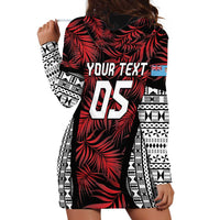Custom Flying Fijians Rugby 2024 Pacific Hoodie Dress Go Fiji LT05 - Polynesian Pride