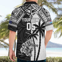 Custom New Zealand And Fiji Rugby 2024 Hawaiian Shirt Maori Kiwi With Fijian Palm Tree LT05 - Polynesian Pride