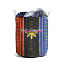 Philippines Filipinos Laundry Basket Igorot Tribal Inspiration Pattern Style LT05 - Polynesian Pride