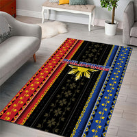 Philippines Filipinos Area Rug Igorot Tribal Inspiration Pattern Style LT05 - Polynesian Pride