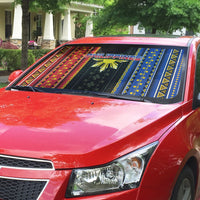 Philippines Filipinos Auto Sun Shade Igorot Tribal Inspiration Pattern Style LT05 - Polynesian Pride