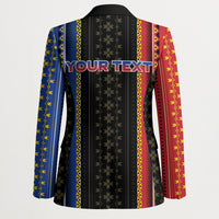Personalised Philippines Filipinos Blazer Igorot Tribal Inspiration Pattern Style LT05 - Polynesian Pride