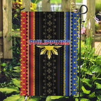 Philippines Filipinos Garden Flag Igorot Tribal Inspiration Pattern Style LT05 Garden Flag Black - Polynesian Pride