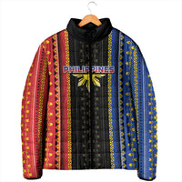 Personalised Philippines Filipinos Padded Jacket Igorot Tribal Inspiration Pattern Style LT05 - Polynesian Pride