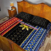 Philippines Filipinos Quilt Bed Set Igorot Tribal Inspiration Pattern Style LT05 - Polynesian Pride