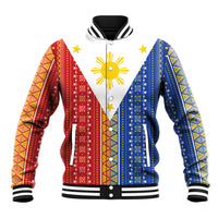 Philippines Sun Baseball Jacket Igorot Tribal Inspiration LT05 Unisex Colorful - Polynesian Pride