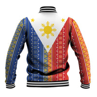 Philippines Sun Baseball Jacket Igorot Tribal Inspiration LT05 - Polynesian Pride