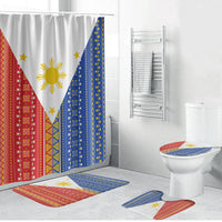 Philippines Sun Bathroom Set Igorot Tribal Inspiration LT05 Bathroom Set (4 pcs) Colorful - Polynesian Pride