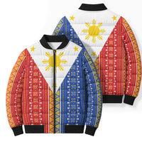 Philippines Sun Bomber Puffer Jacket Igorot Tribal Inspiration LT05 - Polynesian Pride