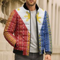 Philippines Sun Bomber Puffer Jacket Igorot Tribal Inspiration LT05 - Polynesian Pride