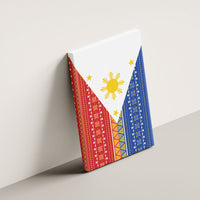 Philippines Sun Canvas Wall Art Igorot Tribal Inspiration LT05 - Polynesian Pride