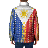 Philippines Sun Padded Jacket Igorot Tribal Inspiration LT05 - Polynesian Pride