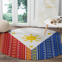 Philippines Sun Round Carpet Igorot Tribal Inspiration LT05 - Polynesian Pride