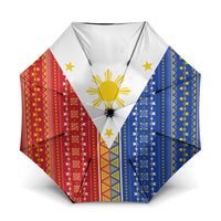 Philippines Sun Umbrella Igorot Tribal Inspiration LT05 One Size Folded 11.42 inch Opened Diameter 37.4 inch Colorful - Polynesian Pride