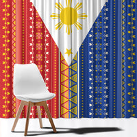 Philippines Sun Window Curtain Igorot Tribal Inspiration LT05 - Polynesian Pride