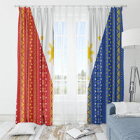 Philippines Sun Window Curtain Igorot Tribal Inspiration LT05 - Polynesian Pride