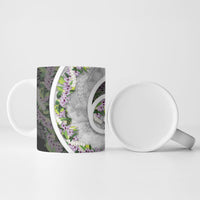 Piko Hawaii Ceramic Mug Polynesian Pattern With Maile Pikake Honohono Lei LT05 - Polynesian Pride