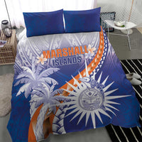 Marshall Islands Manit Day Bedding Set Polynesian Tribal Tattoo Tropical Style LT05 - Polynesian Pride