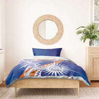 Marshall Islands Manit Day Bedding Set Polynesian Tribal Tattoo Tropical Style LT05 - Polynesian Pride