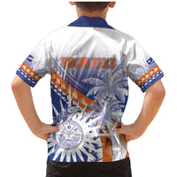 Personalised Marshall Islands Manit Day Family Matching Mermaid Dress and Hawaiian Shirt Polynesian Tribal Tattoo Tropical Style LT05 - Polynesian Pride