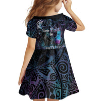 Suicide Awareness Family Matching Off Shoulder Short Dress and Hawaiian Shirt You Are Not Alone LT05 - Polynesian Pride
