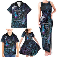 Suicide Awareness Family Matching Tank Maxi Dress and Hawaiian Shirt You Are Not Alone LT05 - Polynesian Pride