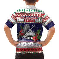 American Samoa Christmas Hawaiian Shirt Poinsettia La Maunia Le Kilisimasi LT05 - Polynesian Pride