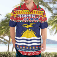 Kiribati Christmas Hawaiian Shirt Coat Of Arms Tekeraoi Te Kiritimati LT05 - Polynesian Pride