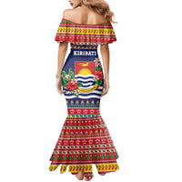 Kiribati Christmas Mermaid Dress Coat Of Arms Tekeraoi Te Kiritimati LT05 - Polynesian Pride