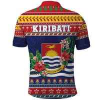 Kiribati Christmas Polo Shirt Coat Of Arms Tekeraoi Te Kiritimati LT05 - Polynesian Pride