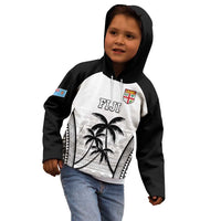Custom Fiji Tapa Football Kid Hoodie Sporty Style LT05 - Polynesian Pride
