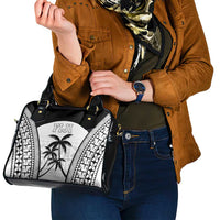 Fiji Tapa Football Shoulder Handbag Sporty Style