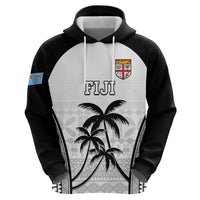 Custom Fiji Tapa Football Zip Hoodie Sporty Style LT05 - Polynesian Pride