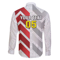 Custom New Caledonia Football Family Matching Mermaid Dress and Hawaiian Shirt Unique Style LT05 - Polynesian Pride