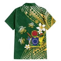 Cook Islands 15 Finest Family Matching Mermaid Dress and Hawaiian Shirt Plumeria Polynesian Turtle LT05 - Polynesian Pride