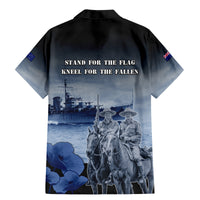 New Zealand ANZAC Day Family Matching Mermaid Dress and Hawaiian Shirt HMNZS Achilles We Will Remember Them LT05 - Polynesian Pride