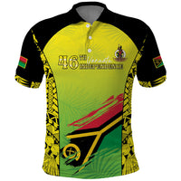 Vanuatu 45th Independence Polo Shirt Special Style - Polynesian Pride