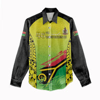 Vanuatu 45th Independence Women Casual Shirt Special Style - Polynesian Pride