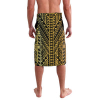 Vanuatu 46th Anniversary Of Independence Lavalava Gold Style LT05 - Polynesian Pride