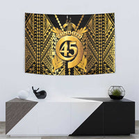 Vanuatu 46th Anniversary Of Independence Tapestry Gold Style LT05 - Polynesian Pride