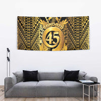 Vanuatu 46th Anniversary Of Independence Tapestry Gold Style LT05 - Polynesian Pride